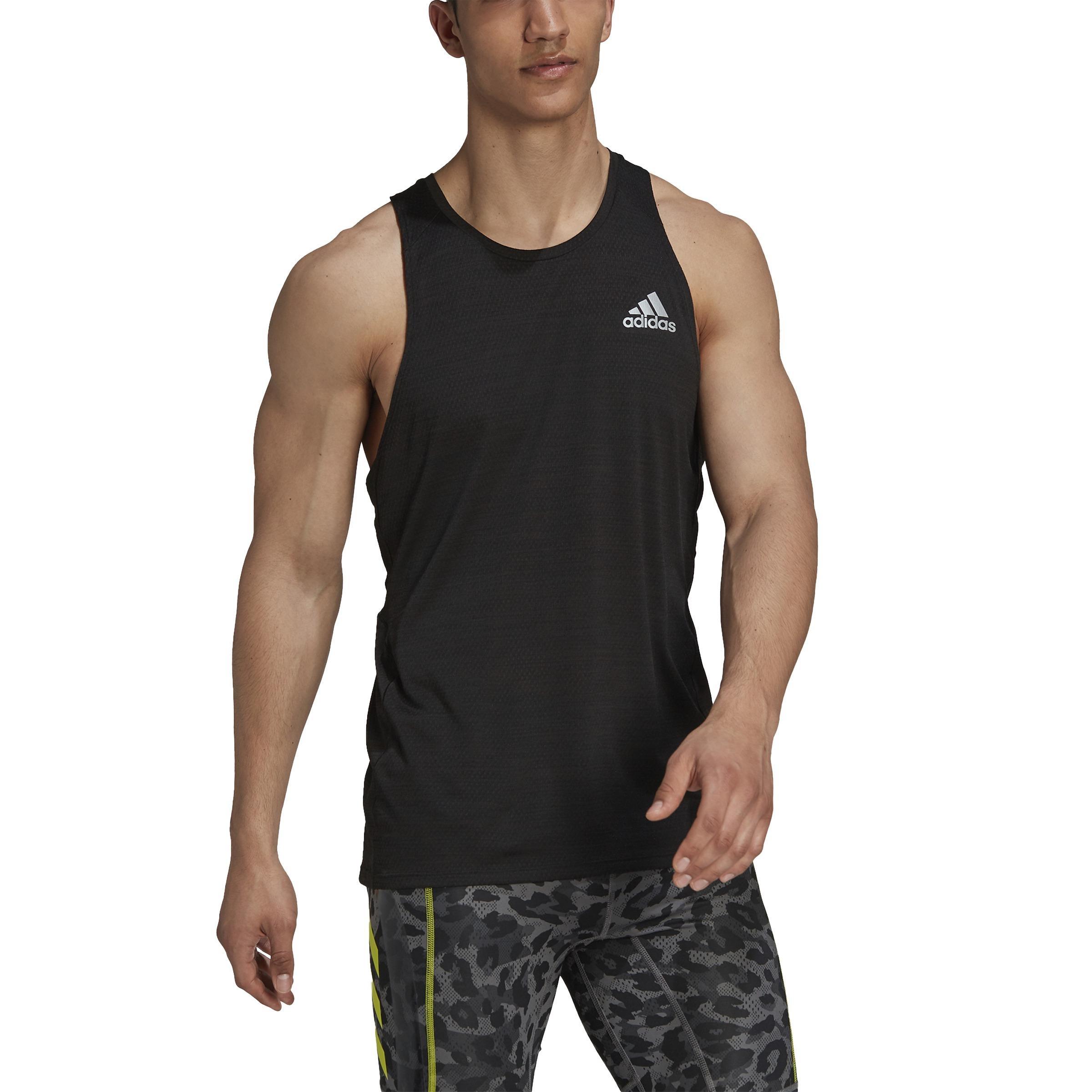 Runner Tank Top, Black, A901_ONE, large image number 0