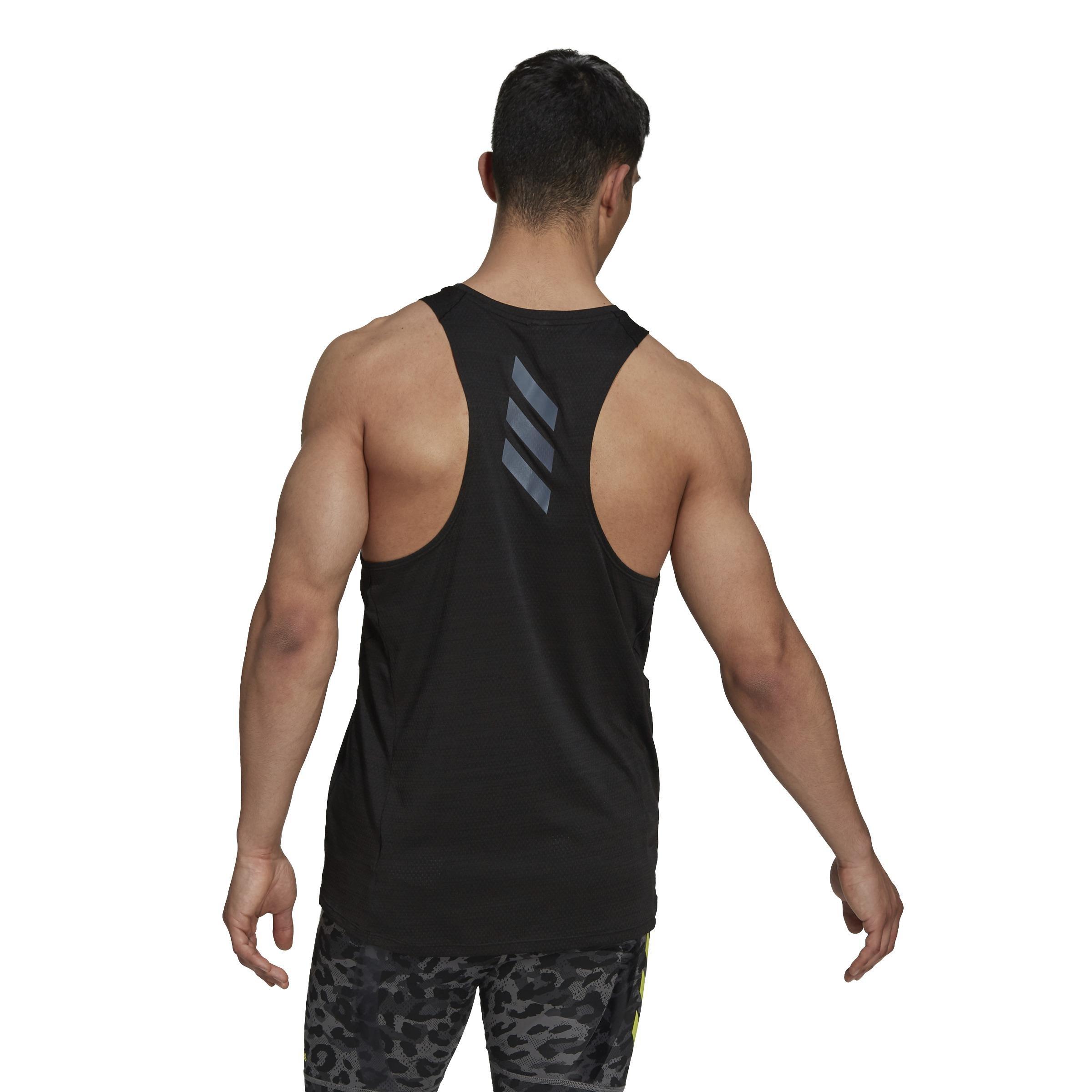 Runner Tank Top, Black, A901_ONE, large image number 3