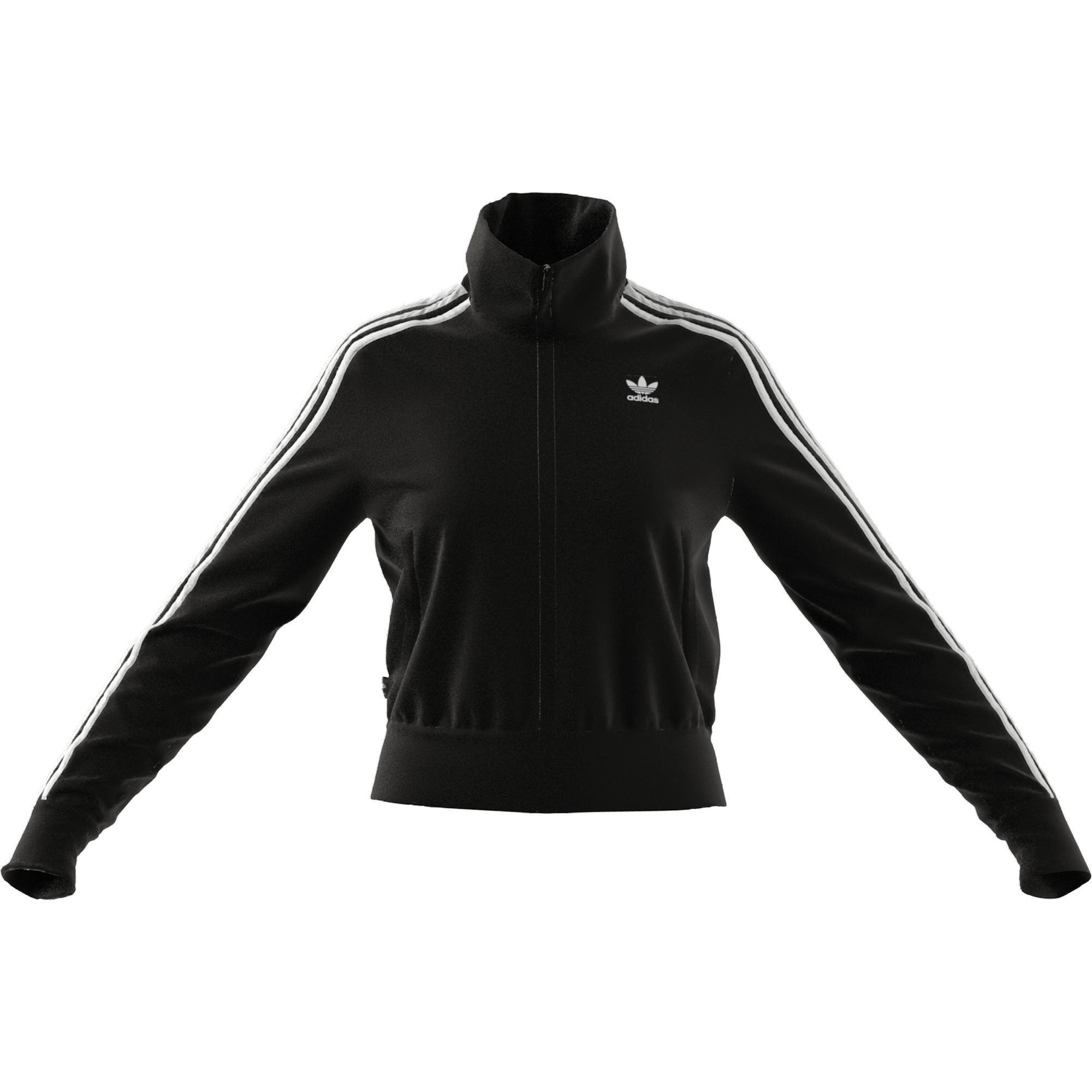 Women Adicolor Classics Firebird Primeblue Track Top, Black, A901_ONE, large image number 4