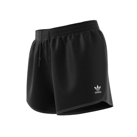 Women Adicolor Classics 3-Stripes Shorts, Black, A901_ONE, large image number 11