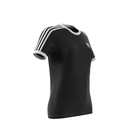 Women Adicolor Classics 3-Stripes T-Shirt, Black, A901_ONE, large image number 14
