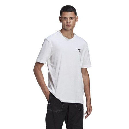 Mens Adicolor Classics Boxy Tee, White, A901_ONE, large image number 0