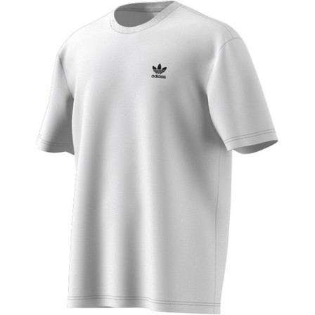 Mens Adicolor Classics Boxy Tee, White, A901_ONE, large image number 16