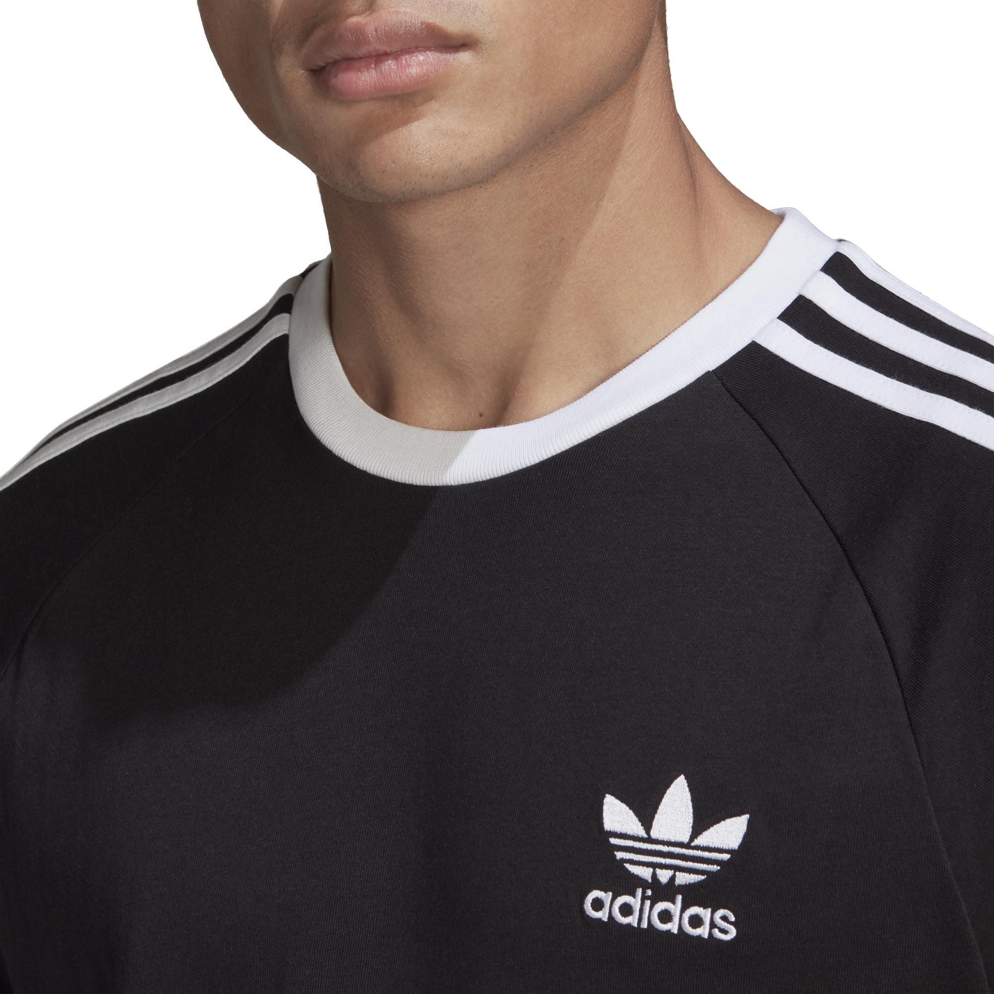 Adicolor Classics 3-Stripes T-Shirt, Black, A901_ONE, large image number 4