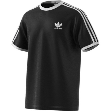 Men Adicolor Classics 3-Stripes T-Shirt, Black, A901_ONE, large image number 6