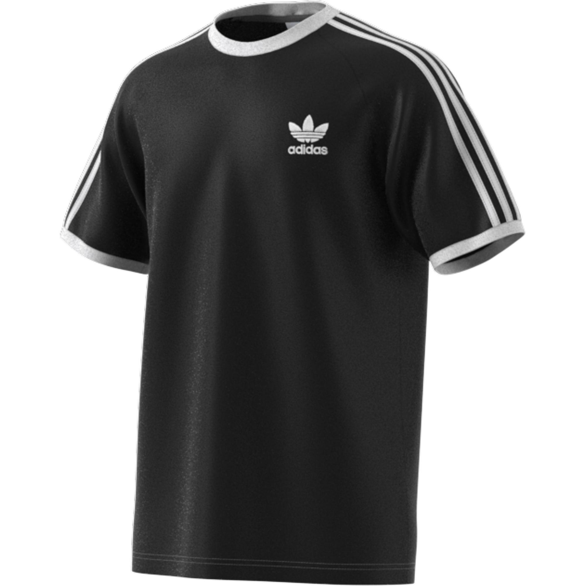Adicolor Classics 3-Stripes T-Shirt, Black, A901_ONE, large image number 6
