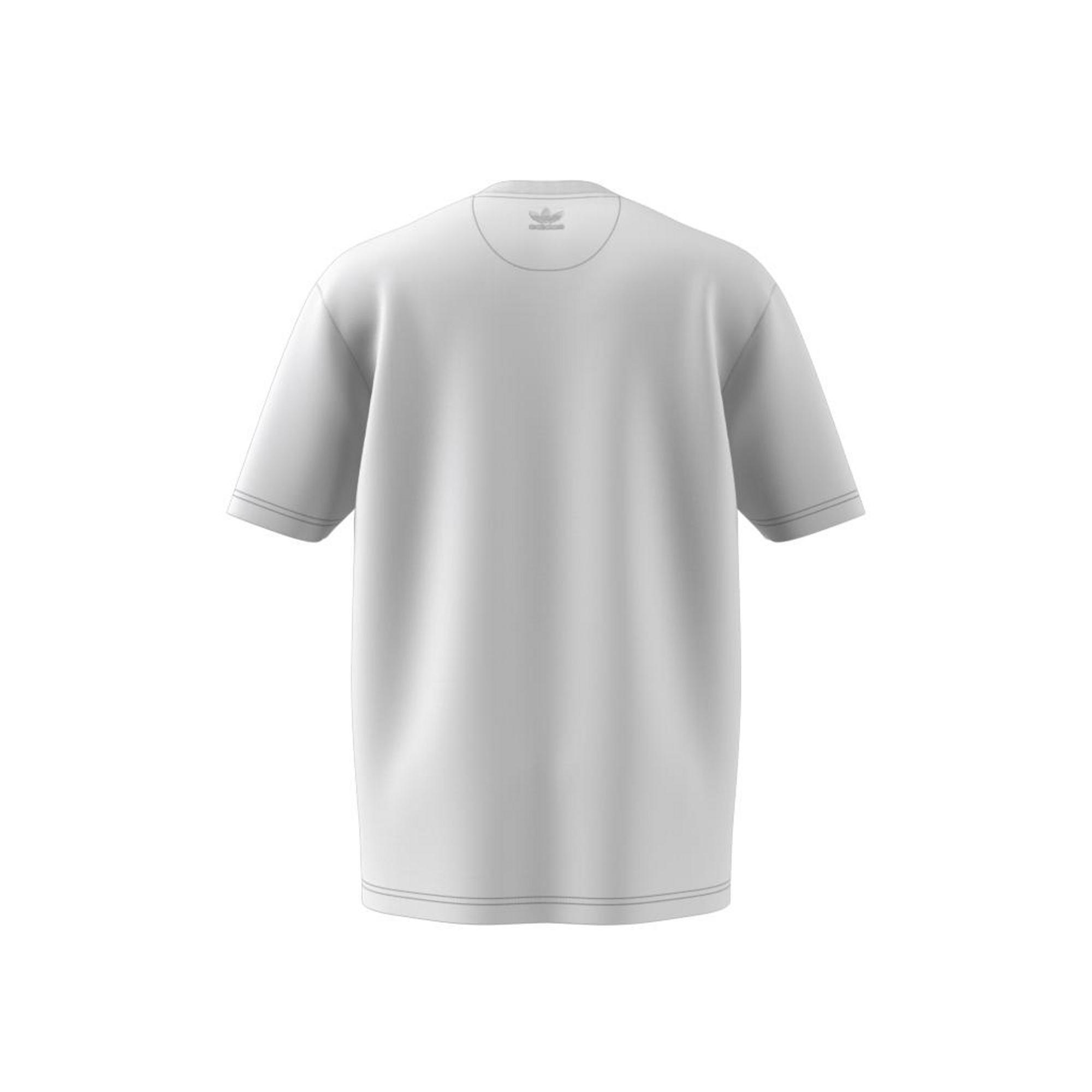 Loungewear Adicolor 3D Trefoil T-Shirt, White, A901_ONE, large image number 11