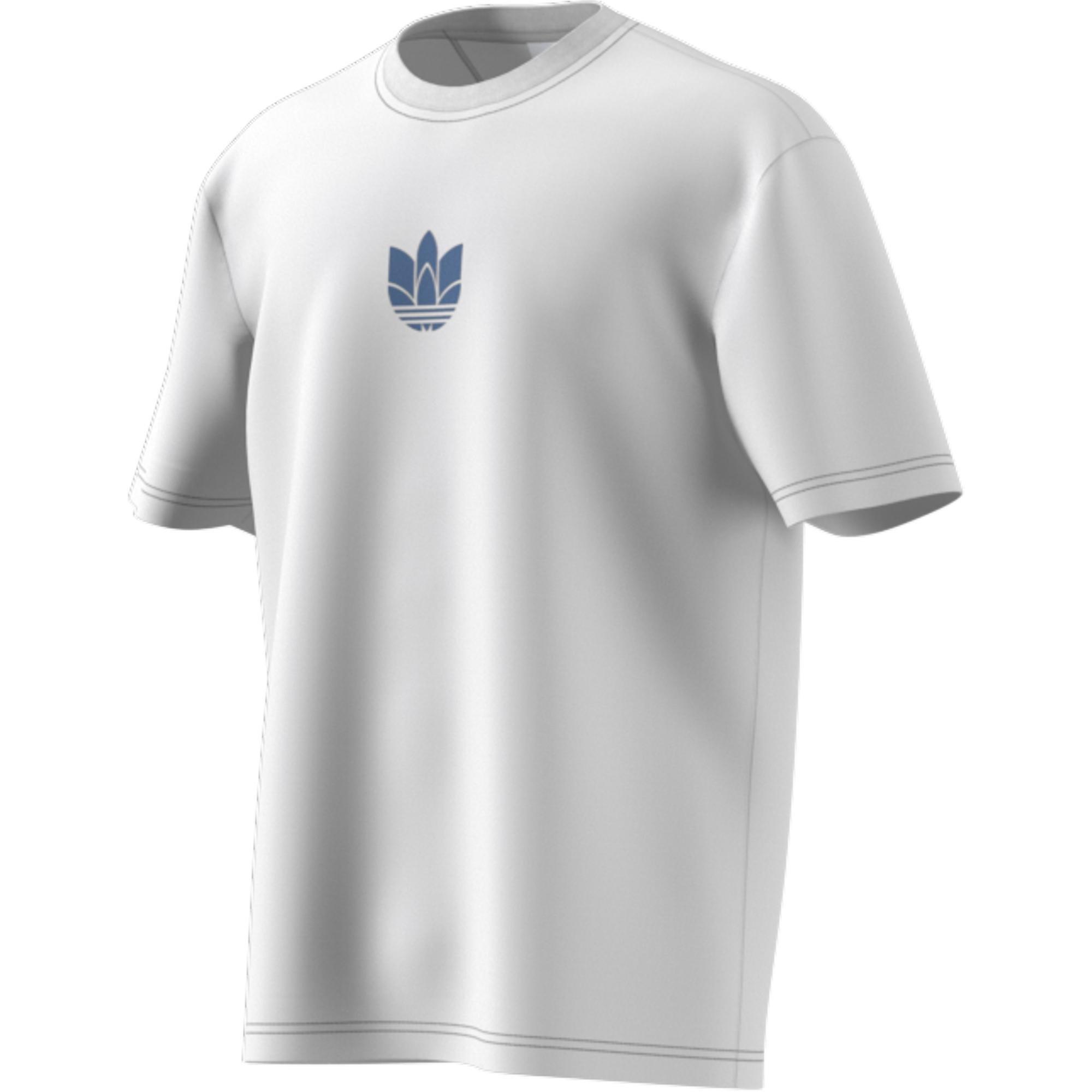 Loungewear Adicolor 3D Trefoil T-Shirt, White, A901_ONE, large image number 13