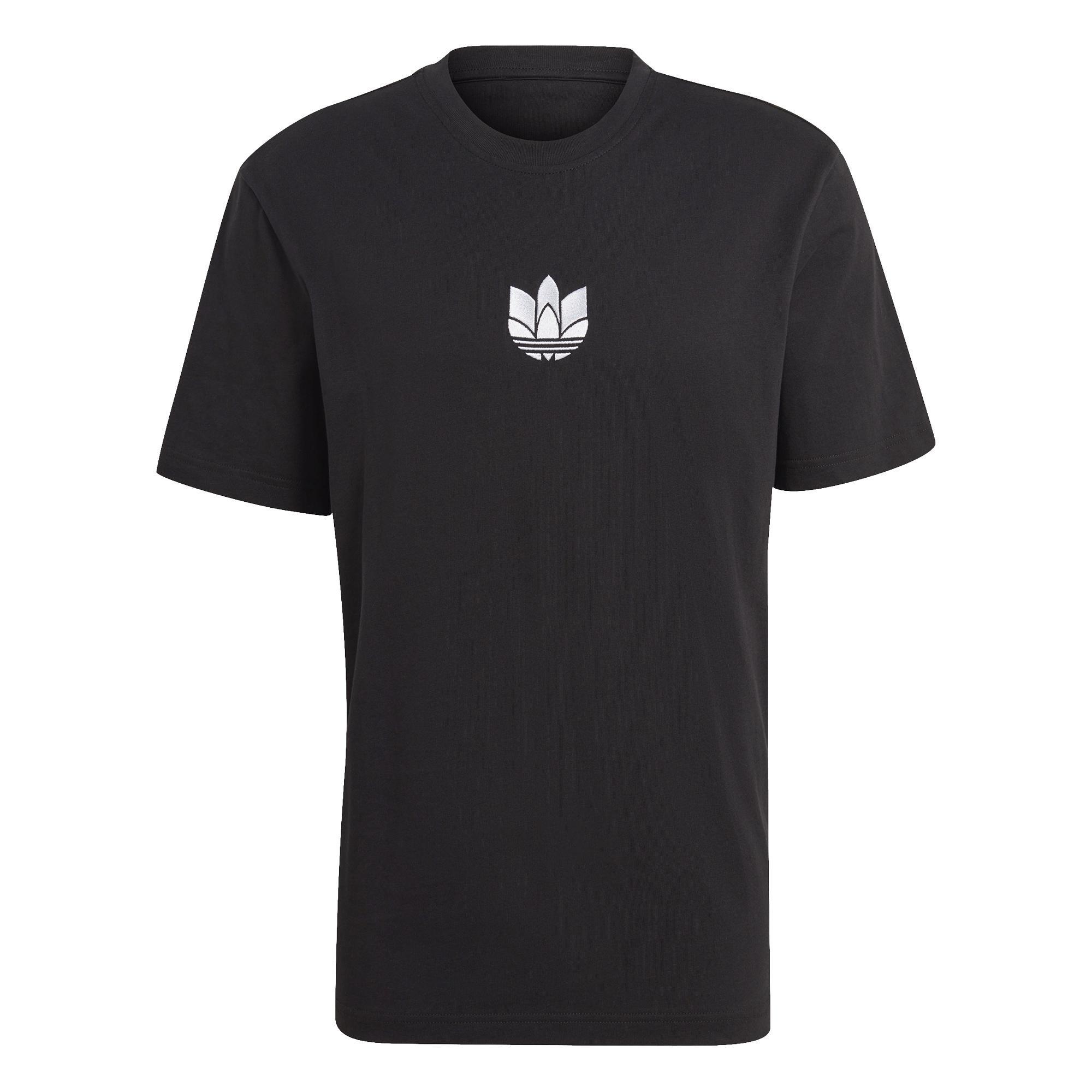 Loungewear Adicolor 3D Trefoil T-Shirt, Black, , large image number 2