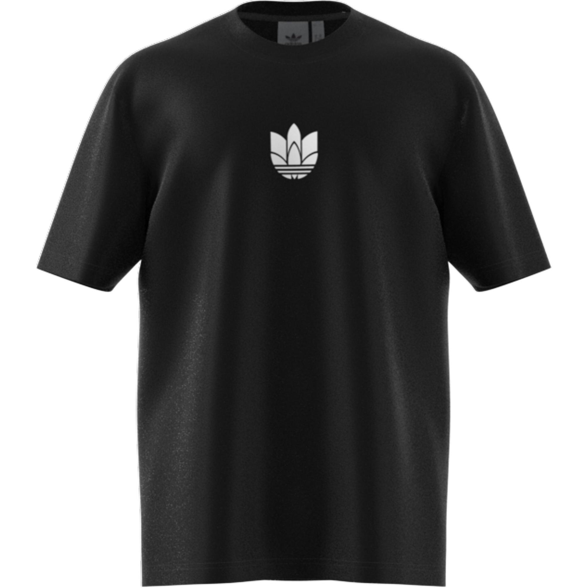 Loungewear Adicolor 3D Trefoil T-Shirt, Black, , large image number 5