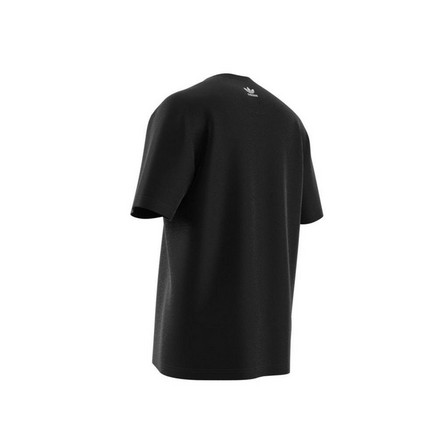 Men Loungewear Adicolor 3D Trefoil T-Shirt, Black, A901_ONE, large image number 10