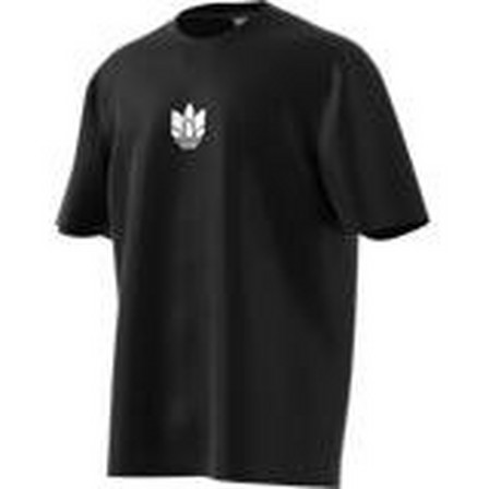 Men Loungewear Adicolor 3D Trefoil T-Shirt, Black, A901_ONE, large image number 16