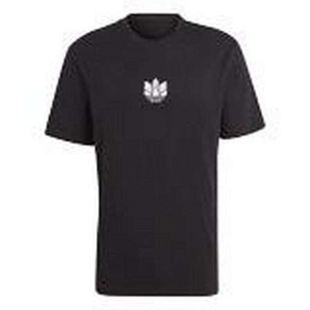 Men Loungewear Adicolor 3D Trefoil T-Shirt, Black, A901_ONE, large image number 22