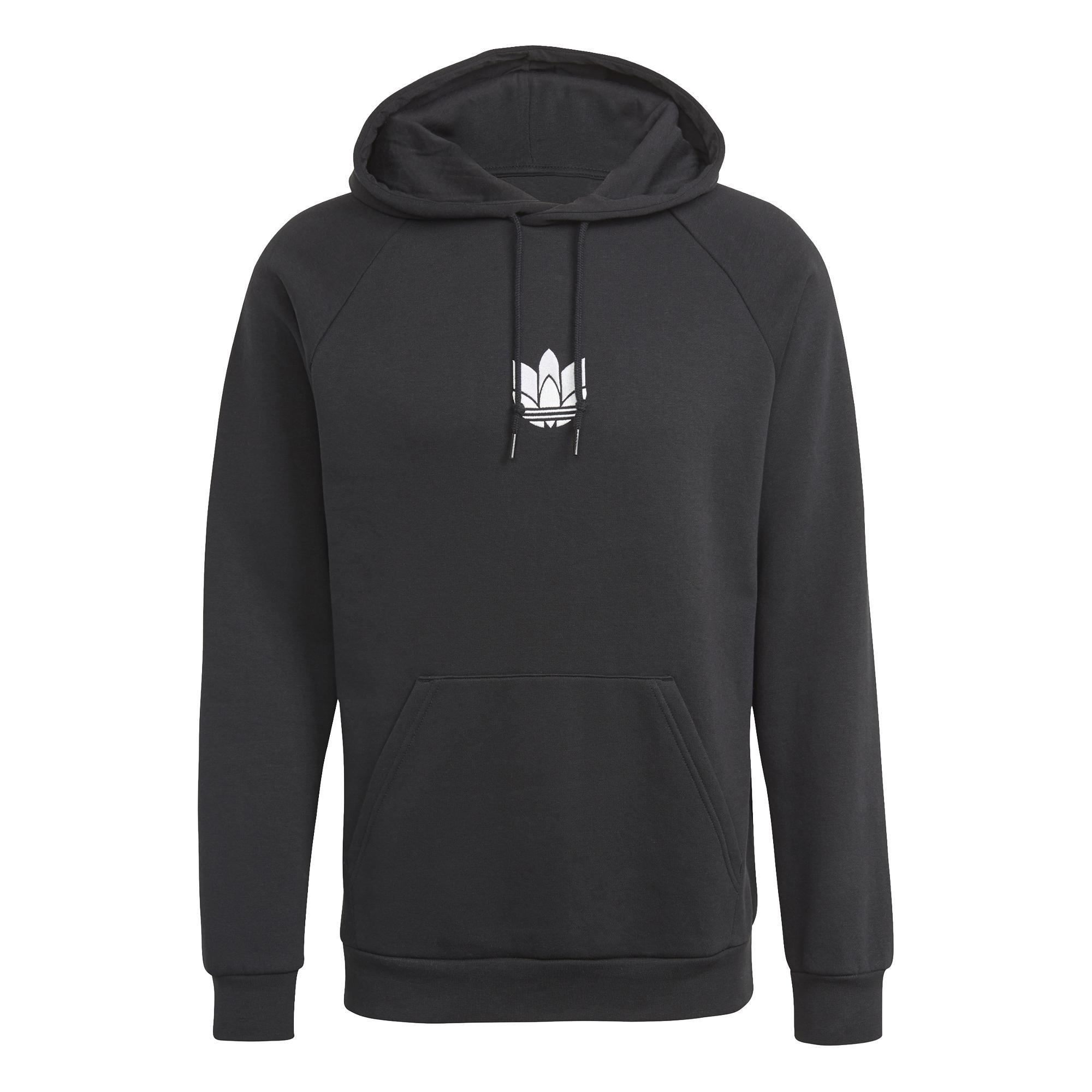 LOUNGEWEAR Adicolor 3D Trefoil Graphic Hoodie, Black, , large image number 5