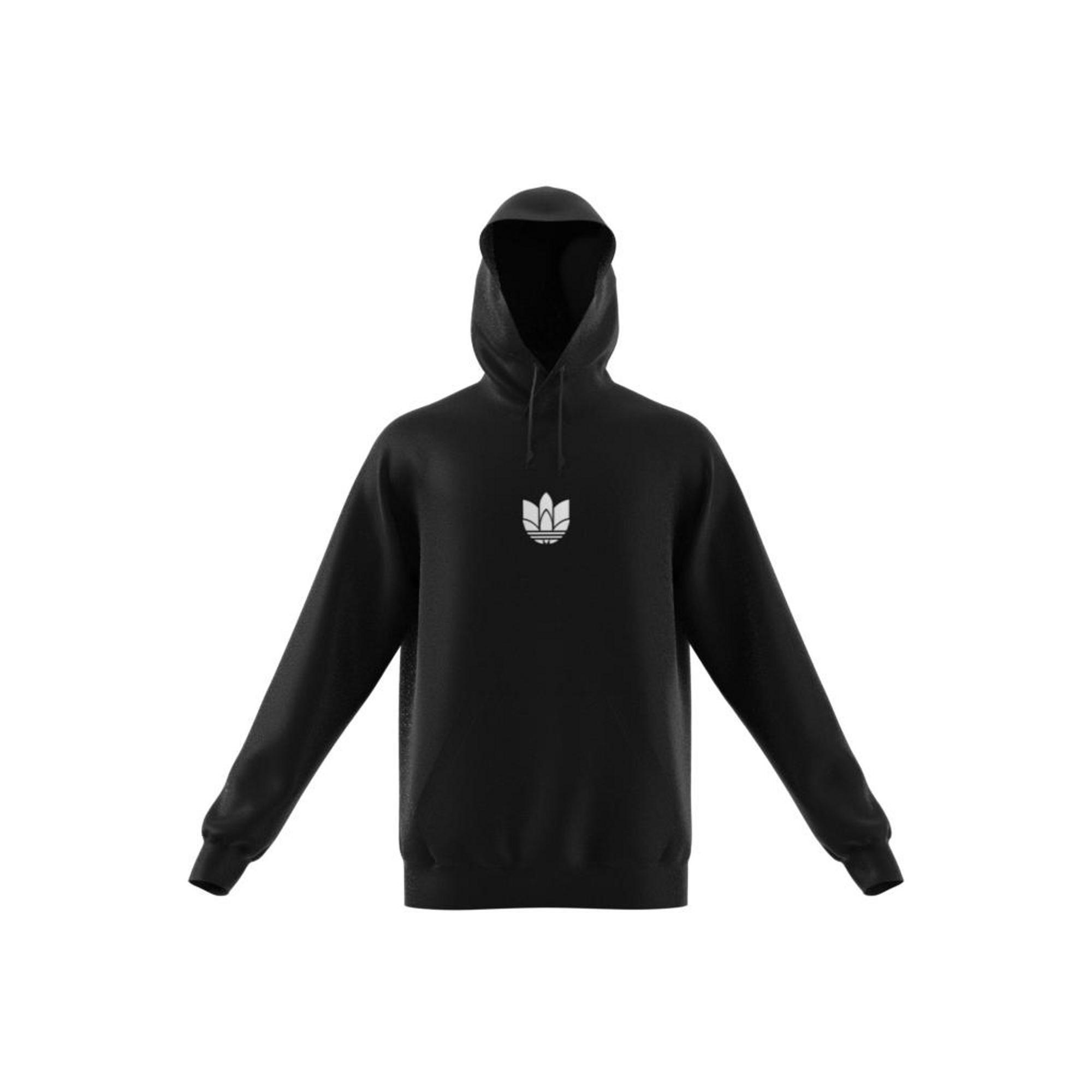 LOUNGEWEAR Adicolor 3D Trefoil Graphic Hoodie, Black, A901_ONE, large image number 18