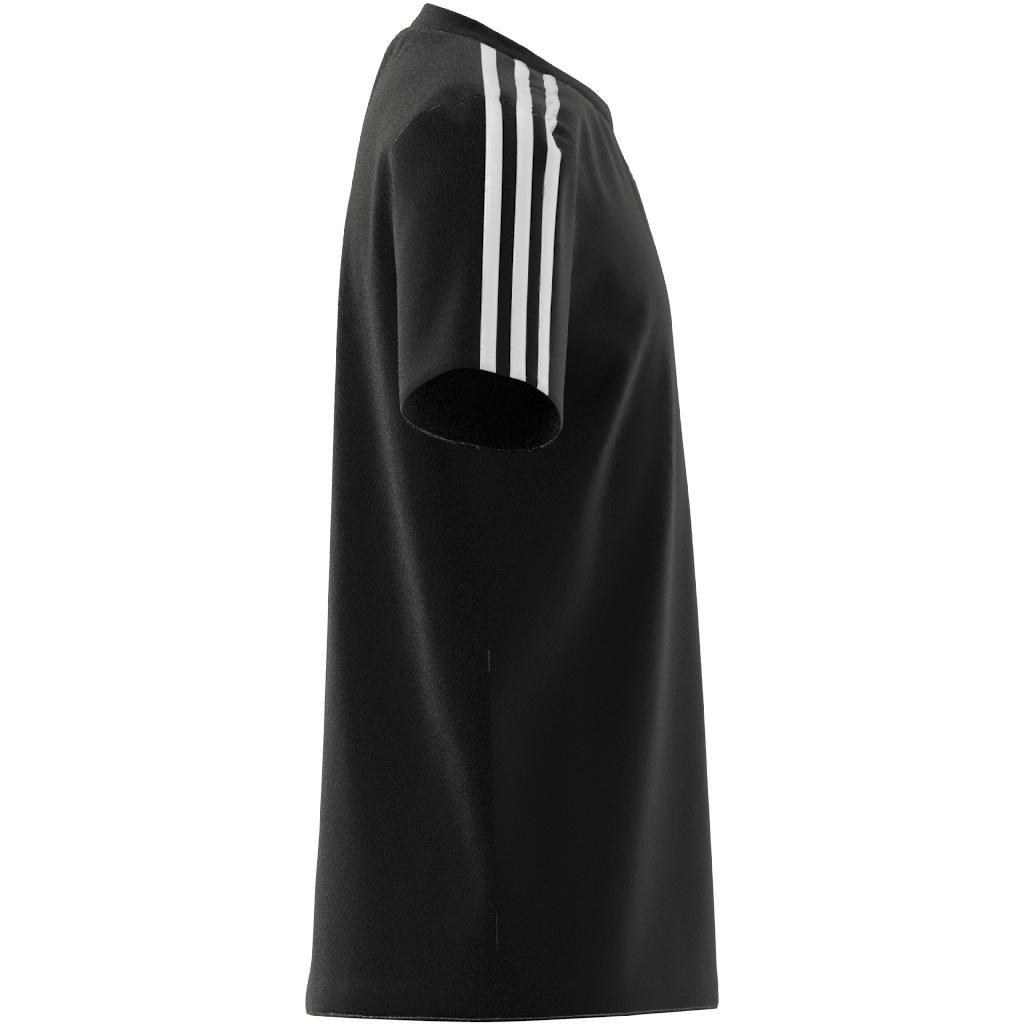Kids adidas Essentials 3-Stripes T-Shirt, Black, A901_ONE, large image number 27