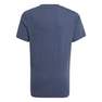 Kids Boys Adidas Essentials 3-Stripes T-Shirt Crew, Navy, A901_ONE, thumbnail image number 5
