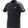 Kids Boys Adidas Essentials 3-Stripes T-Shirt Crew, Navy, A901_ONE, thumbnail image number 16