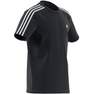 Kids Boys Adidas Essentials 3-Stripes T-Shirt Crew, Navy, A901_ONE, thumbnail image number 17