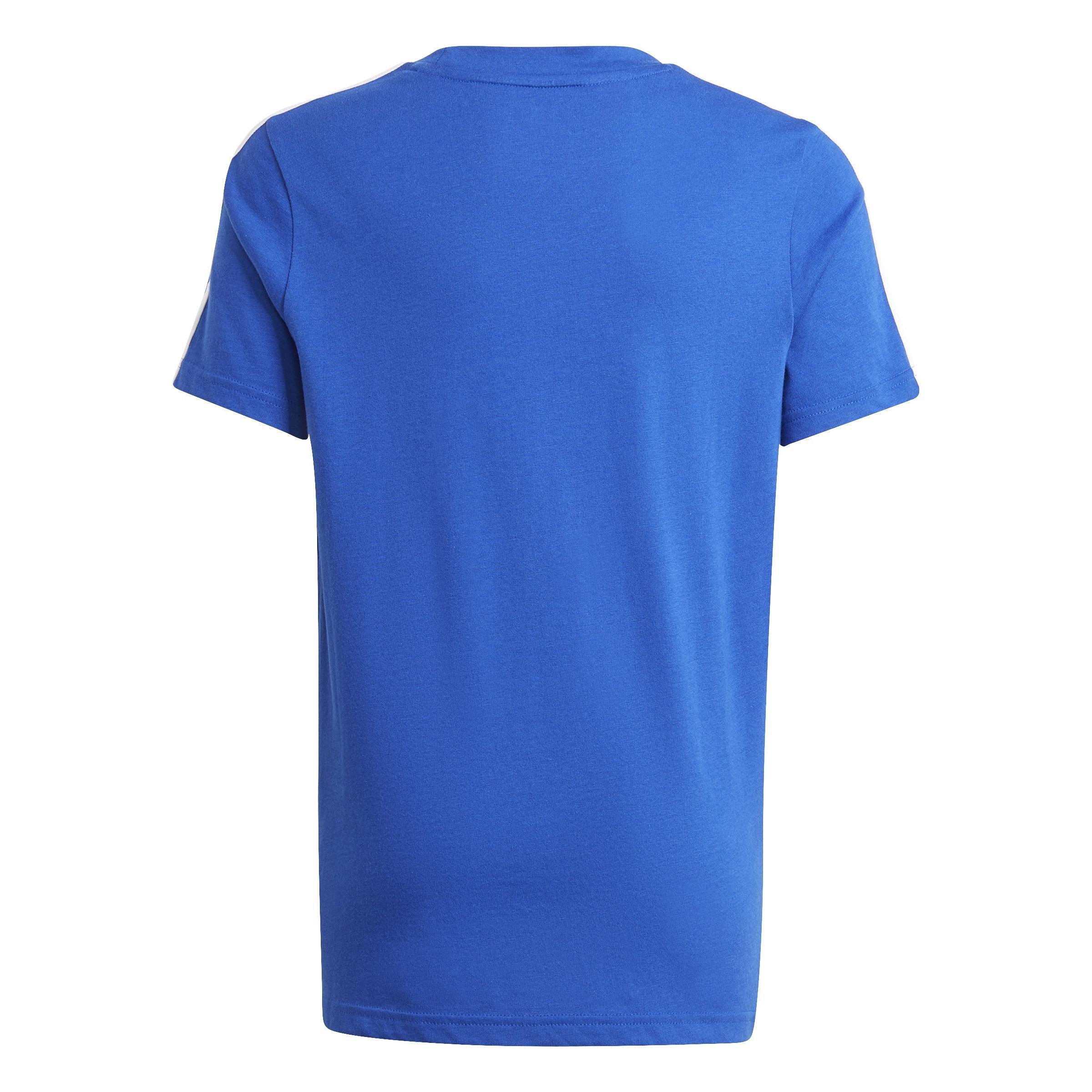 Kids Essentials 3-Stripes T-Shirt, Blue, A901_ONE, large image number 2