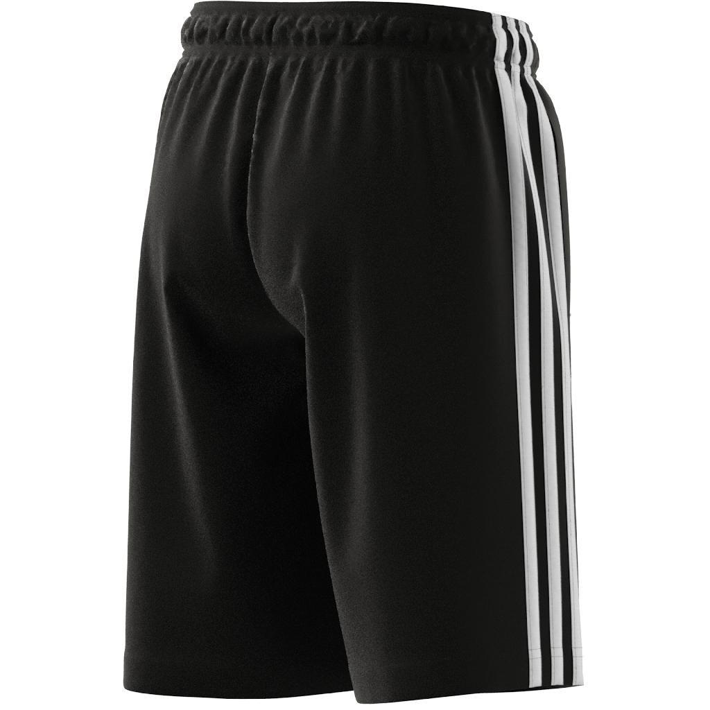 Kids Essentials 3-Stripes Shorts, Black, A901_ONE, large image number 5