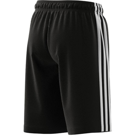 Kids Boys Adidas Essentials 3-Stripes Shorts, Black, A901_ONE, large image number 5