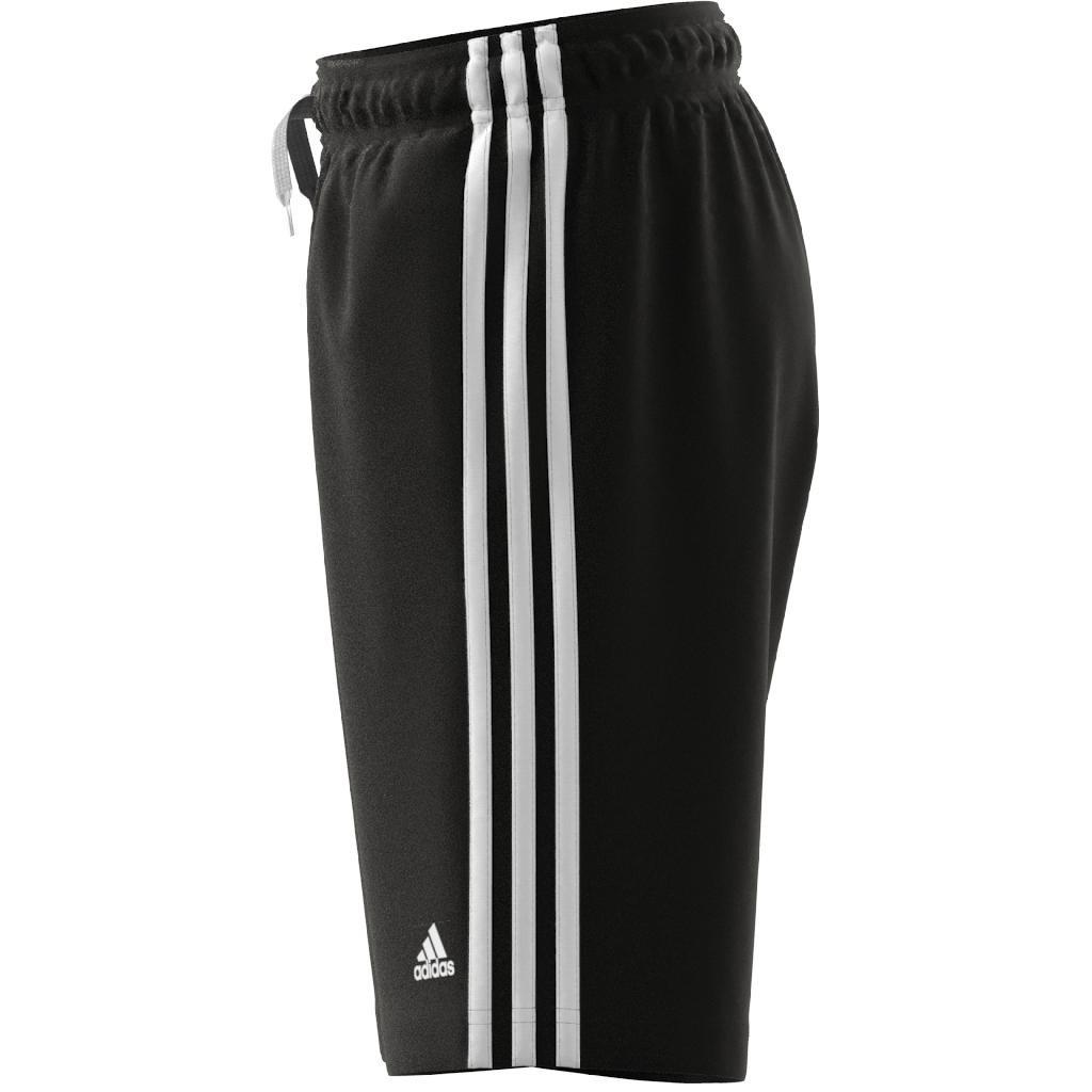 Kids Essentials 3-Stripes Shorts, Black, A901_ONE, large image number 6
