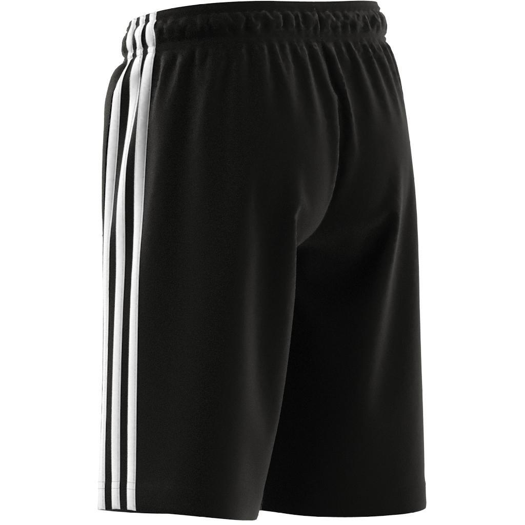 Kids Essentials 3-Stripes Shorts, Black, A901_ONE, large image number 11