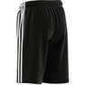 Kids Boys Adidas Essentials 3-Stripes Shorts, Black, A901_ONE, thumbnail image number 11