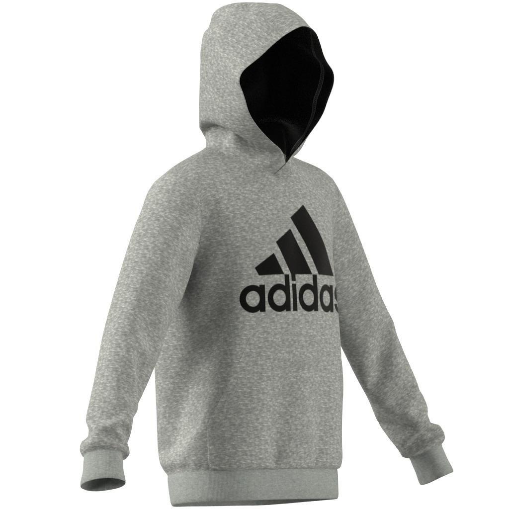 Kids adidas Essentials Hoodie, Grey, A901_ONE, large image number 5