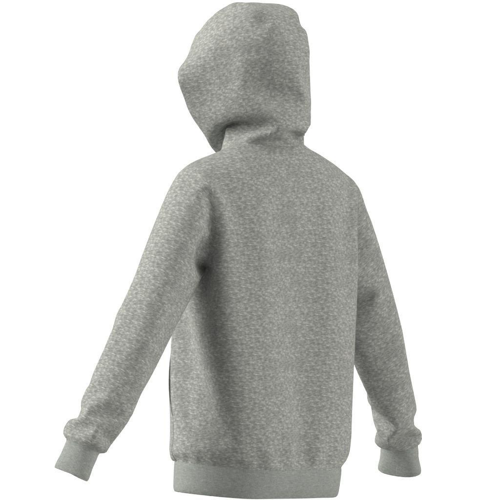 Kids adidas Essentials Hoodie, Grey, A901_ONE, large image number 9