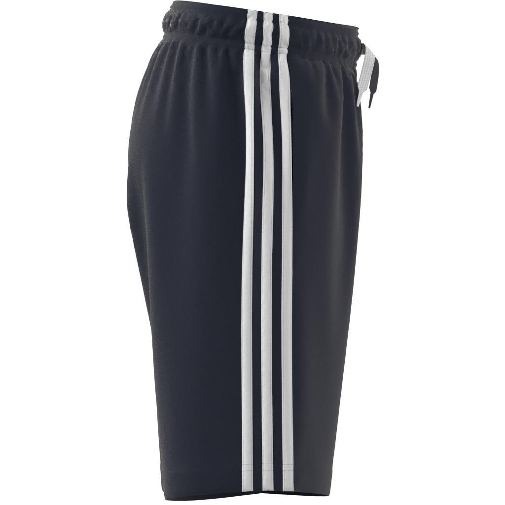 Kids Essentials 3-Stripes Shorts, Blue, A901_ONE, large image number 8