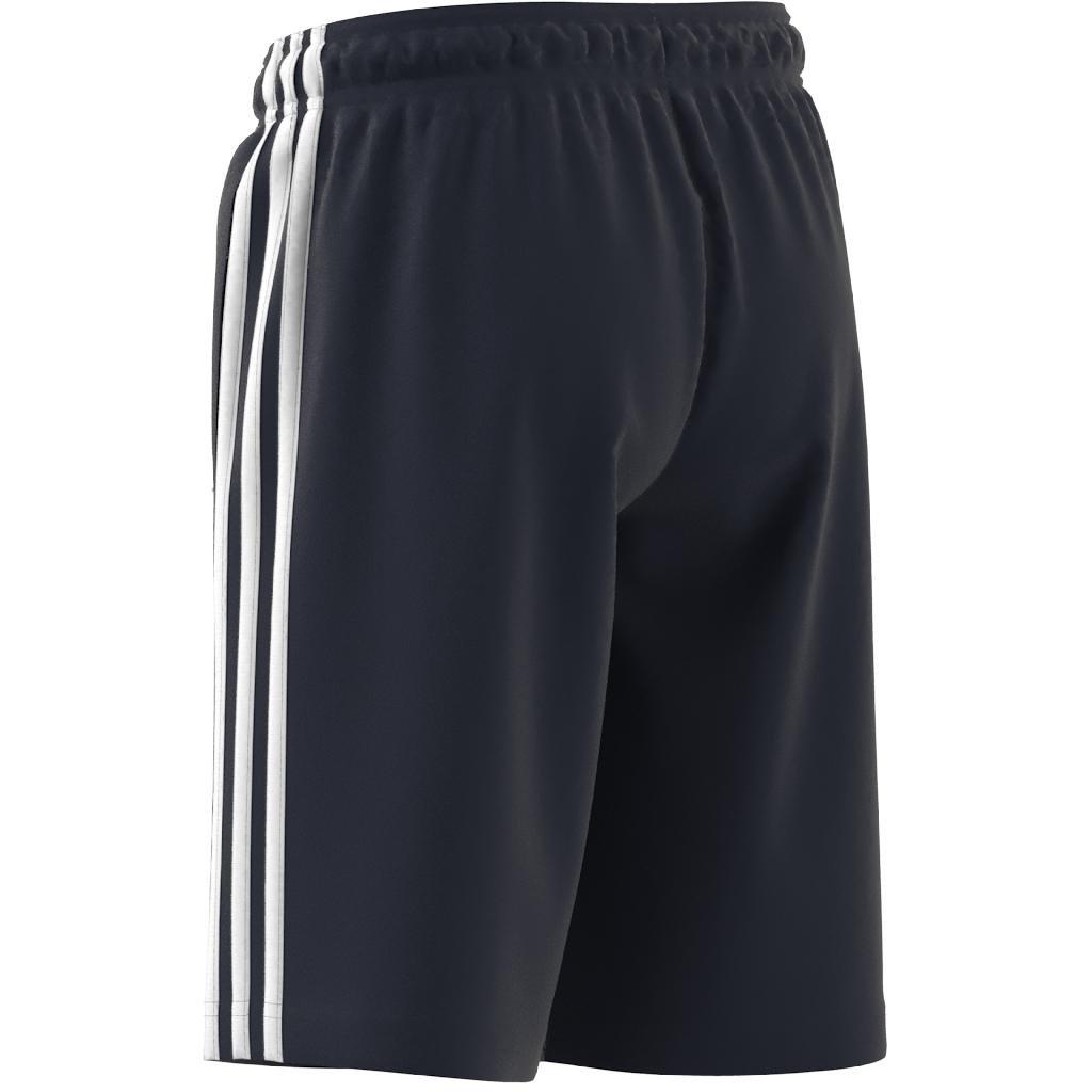 Kids Essentials 3-Stripes Shorts, Blue, A901_ONE, large image number 10