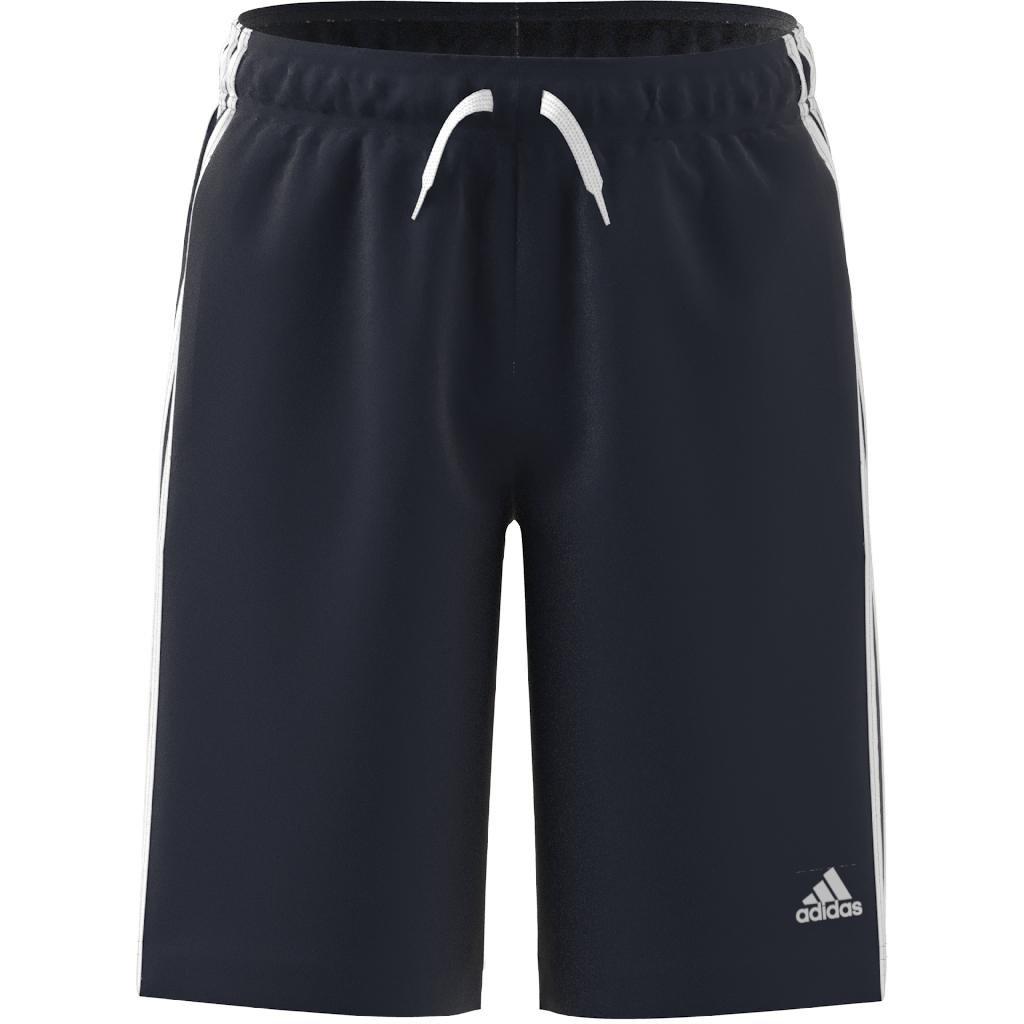 Kids Essentials 3-Stripes Shorts, Blue, A901_ONE, large image number 11