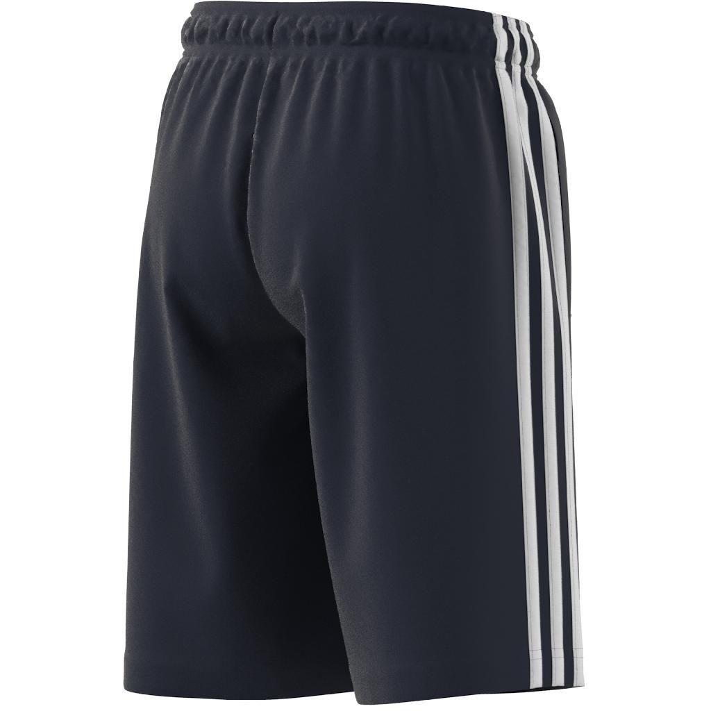 Kids Essentials 3-Stripes Shorts, Blue, , large image number 12