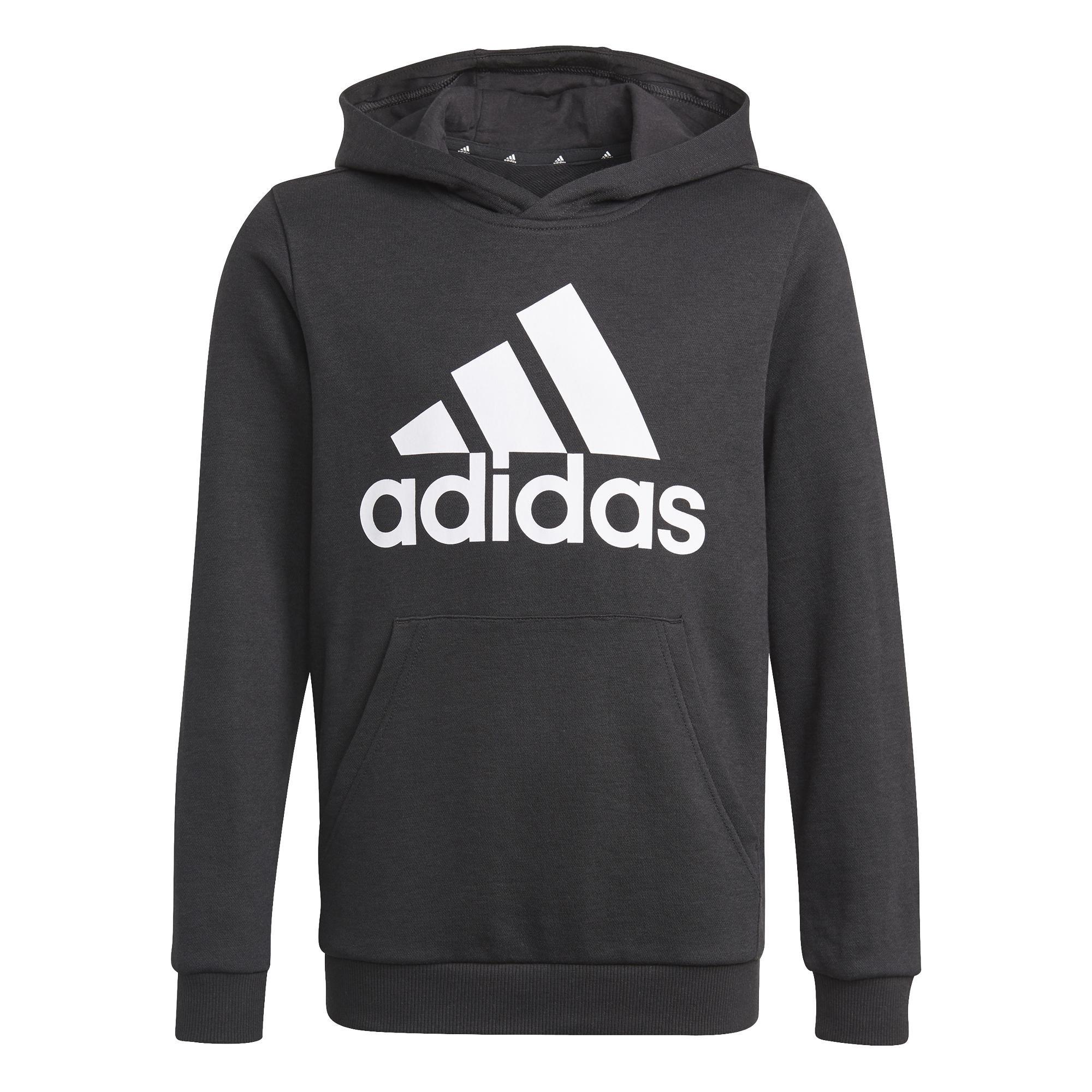 Kids Essentials Hoodie, Black, A901_ONE, large image number 0