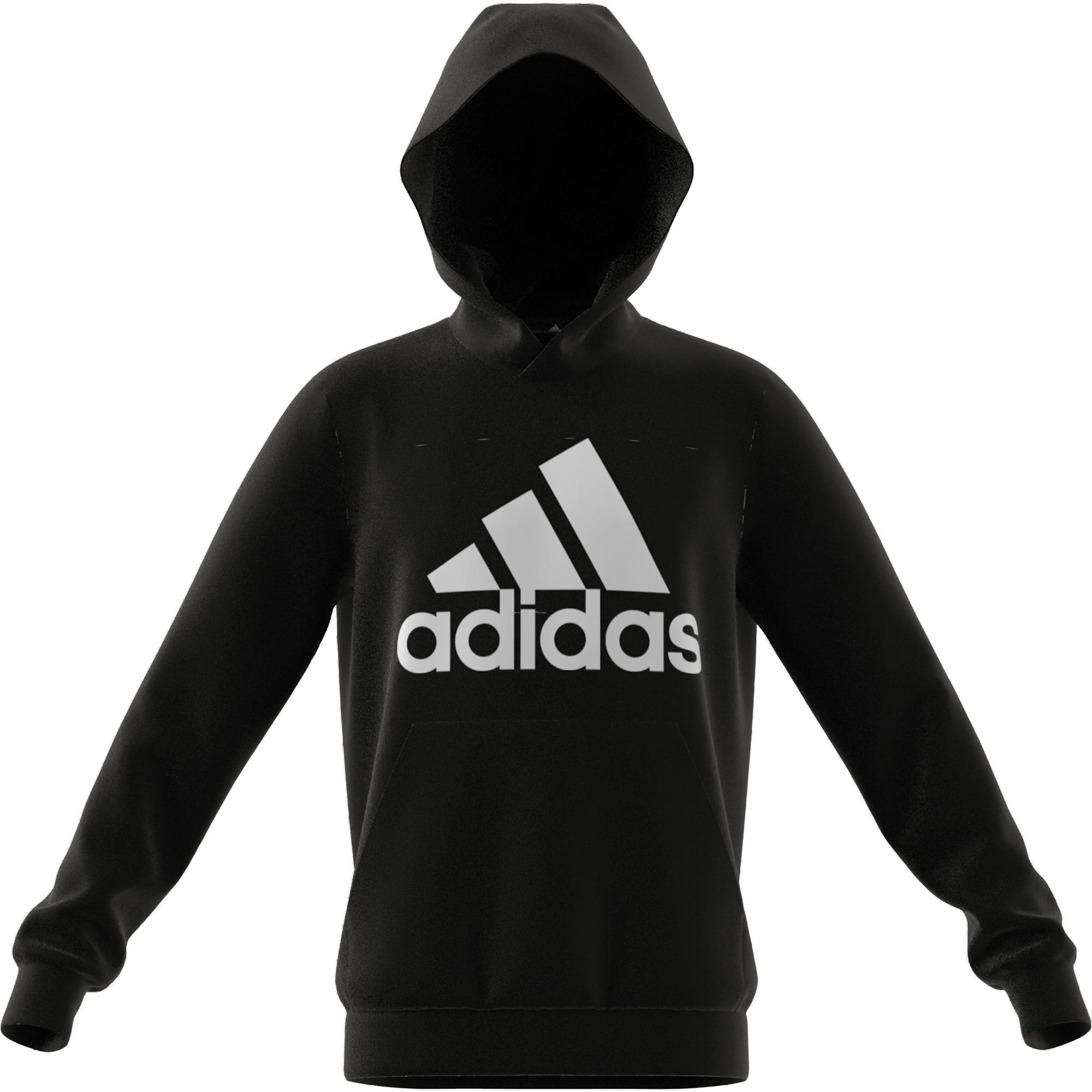 Kids Essentials Hoodie, Black, A901_ONE, large image number 2