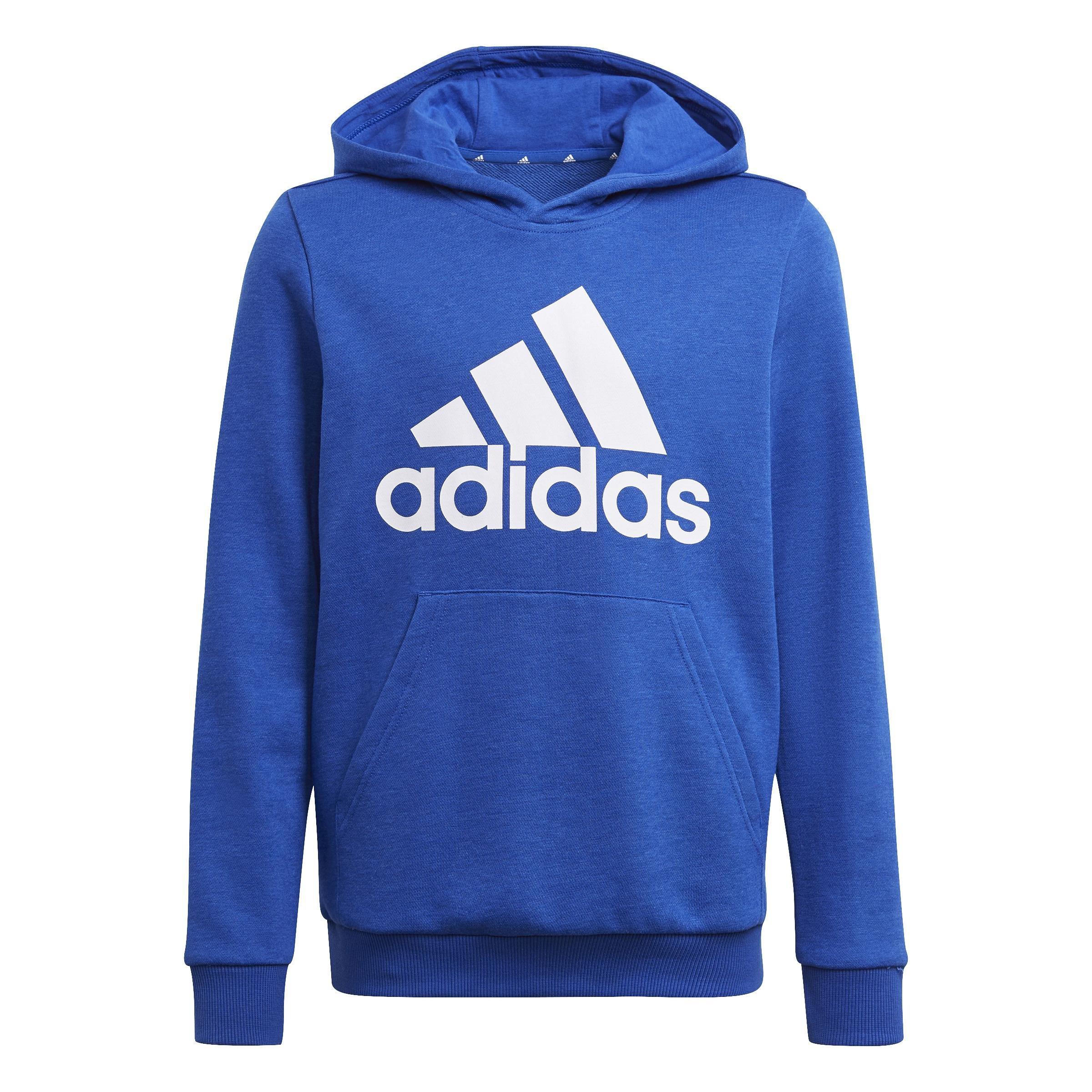 Kids Boys Essentials Hoodie, Blue, A901_ONE, large image number 1