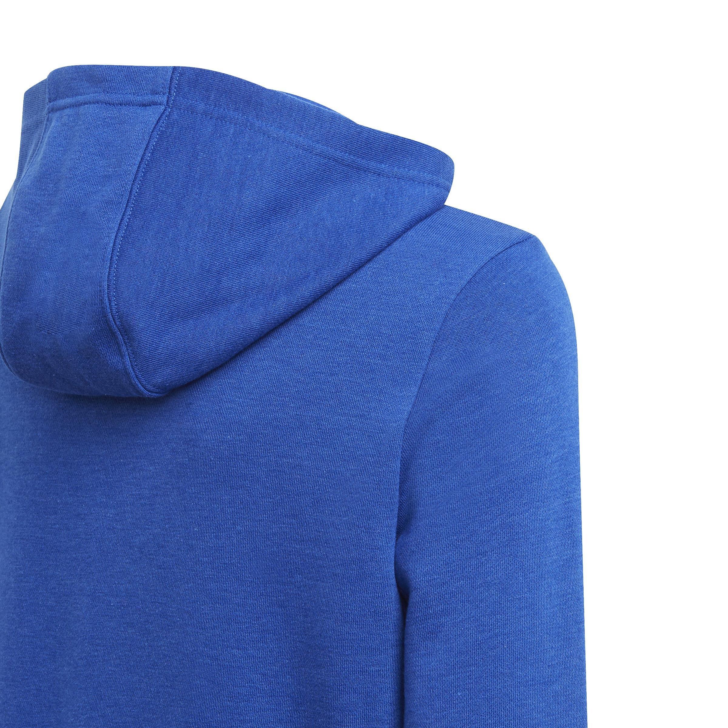 Kids Boys Essentials Hoodie, Blue, A901_ONE, large image number 4