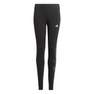 Kids Girls Adidas Essentials Linear Tights, Black, A901_ONE, thumbnail image number 1
