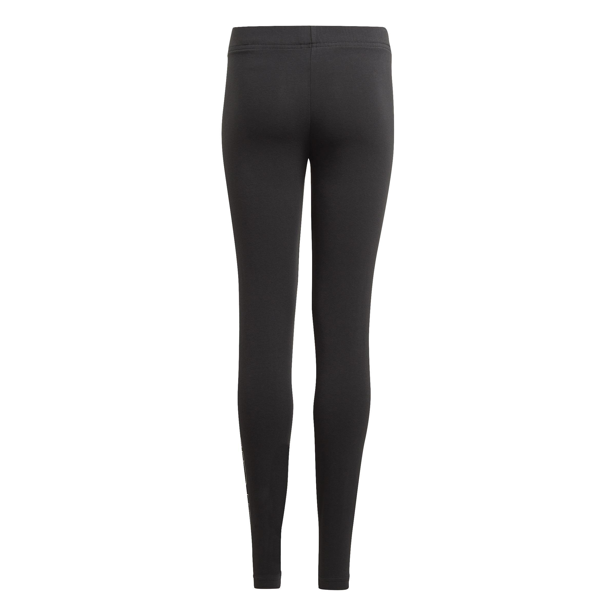 Kids Essentials Linear Tights, Black, , large image number 2
