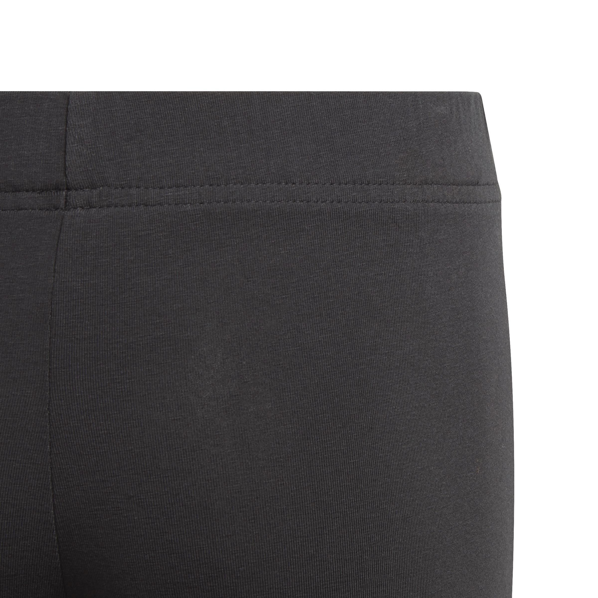 Kids Essentials Linear Tights, Black, , large image number 4
