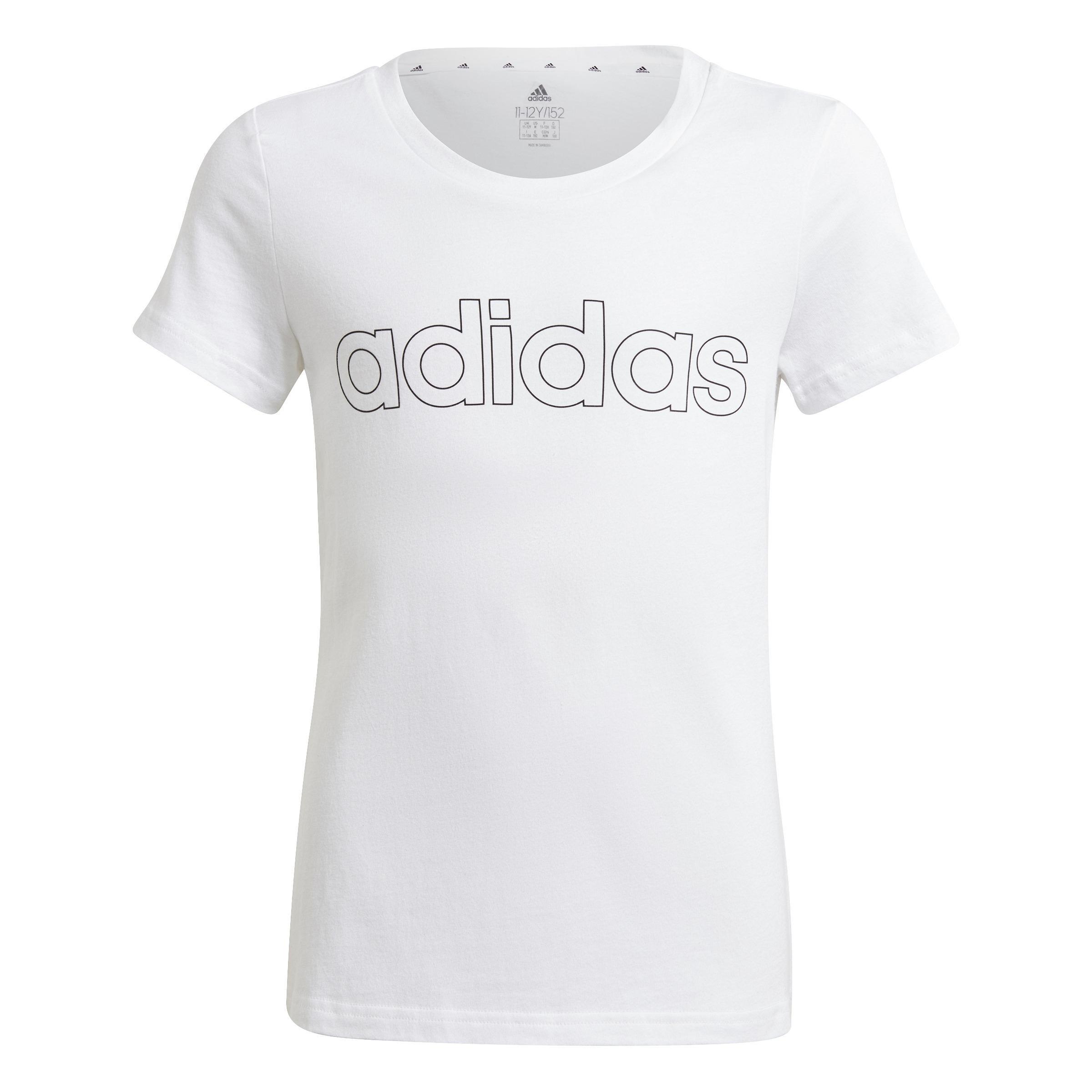 Kids G Essentials T-Shirt, White, A901_ONE, large image number 2