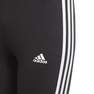 Kids Girls Adidas Essentials 3-Stripes Leggings, Black, A901_ONE, thumbnail image number 11
