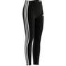 Kids Girls Adidas Essentials 3-Stripes Leggings, Black, A901_ONE, thumbnail image number 20