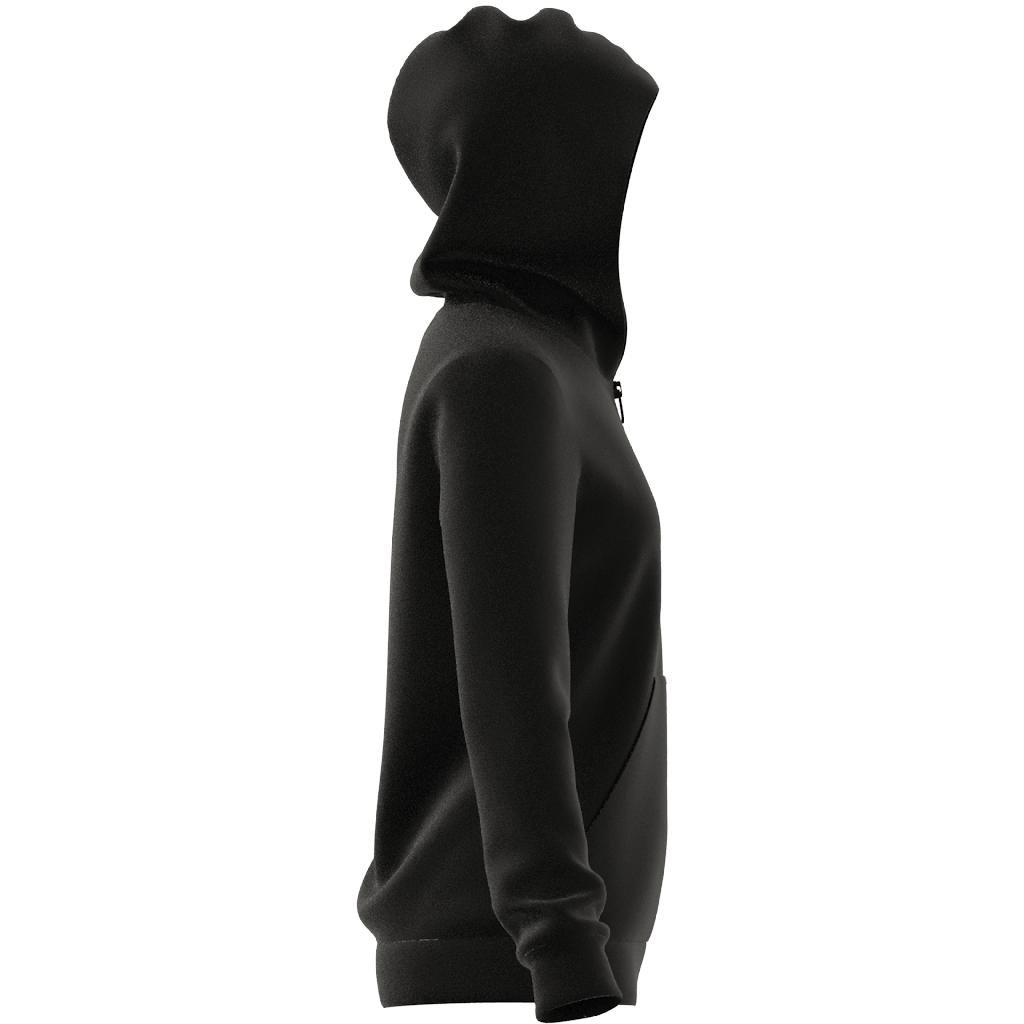 Kids Essentials Full-Zip Hoodie, Black, , large image number 8