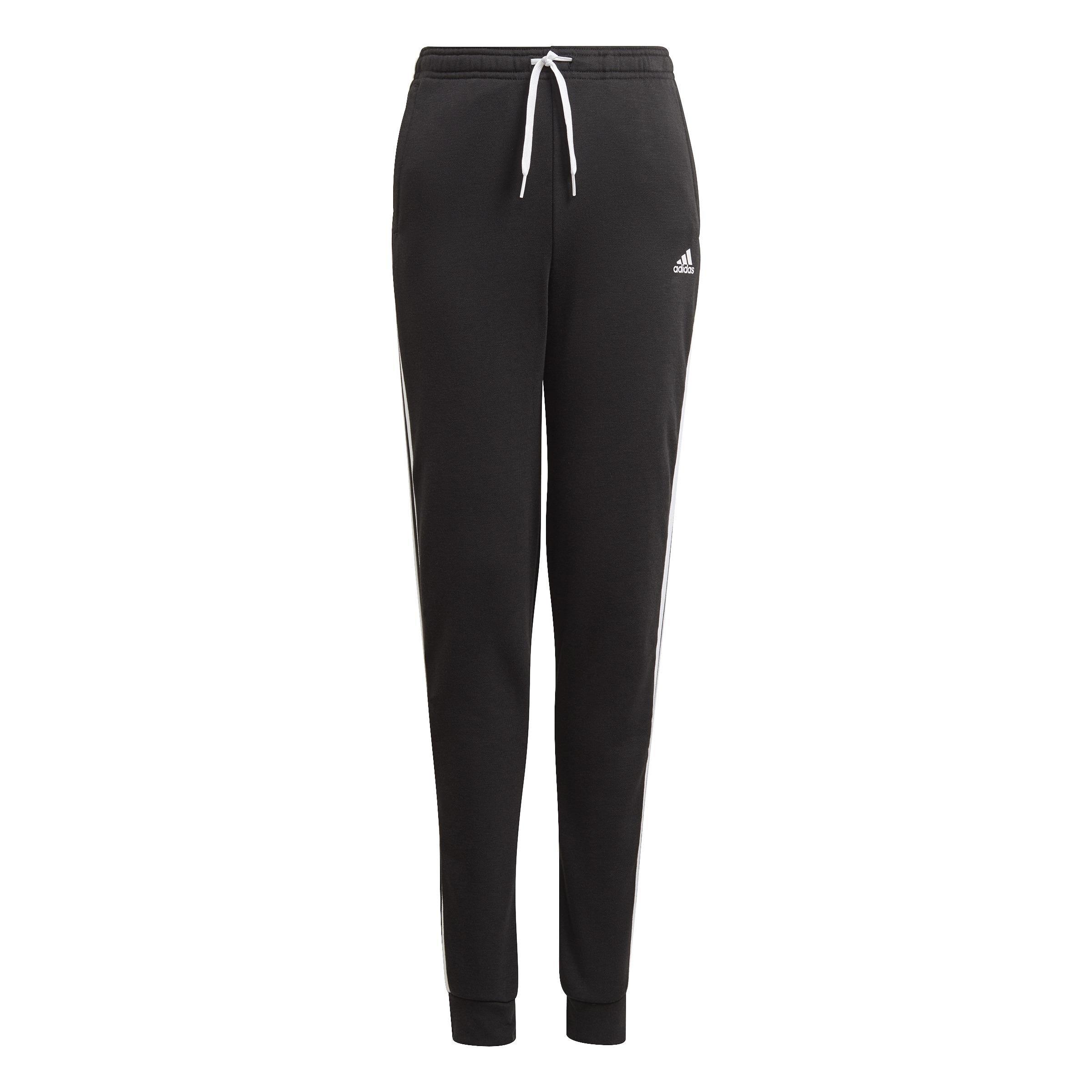 Essentials 3-Stripes Joggers, Black, A901_ONE, large image number 0