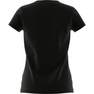 Kids Girls Adidas Essentials T-Shirt, Black, A901_ONE, thumbnail image number 7