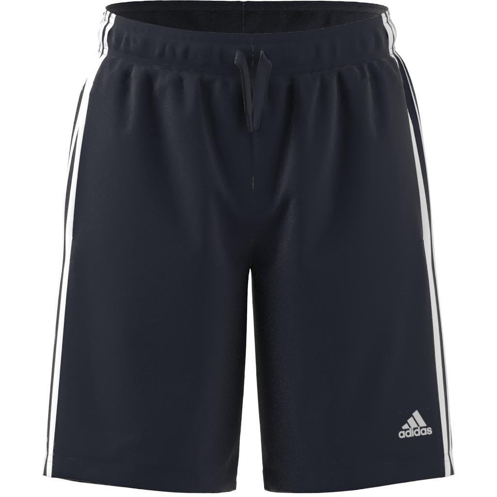 Kids adidas Essentials 3-Stripes Chelsea Shorts, Blue, A901_ONE, large image number 2
