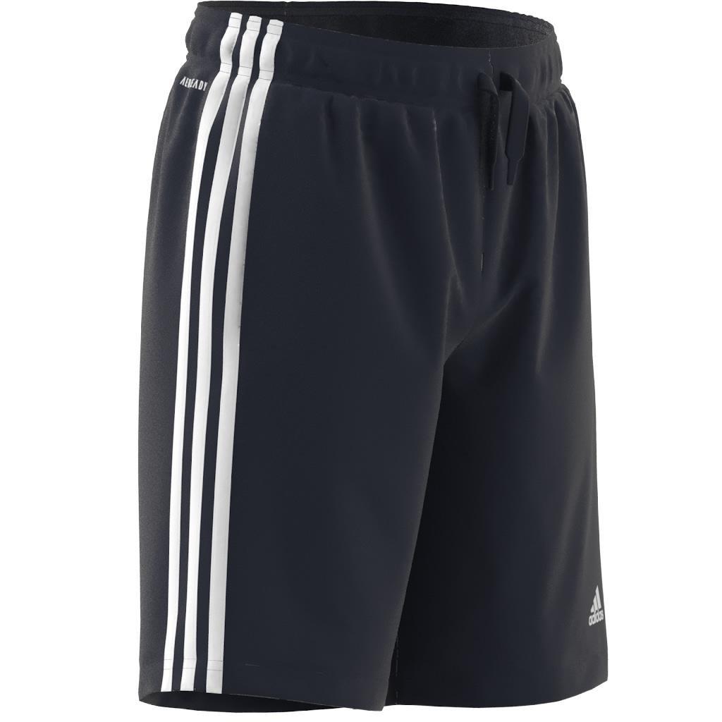 Kids adidas Essentials 3-Stripes Chelsea Shorts, Blue, A901_ONE, large image number 7